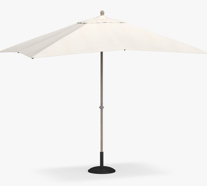 10' Rectangular Outdoor Umbrella – FSC® Eucalyptus Frame​ | Pottery Barn (US)