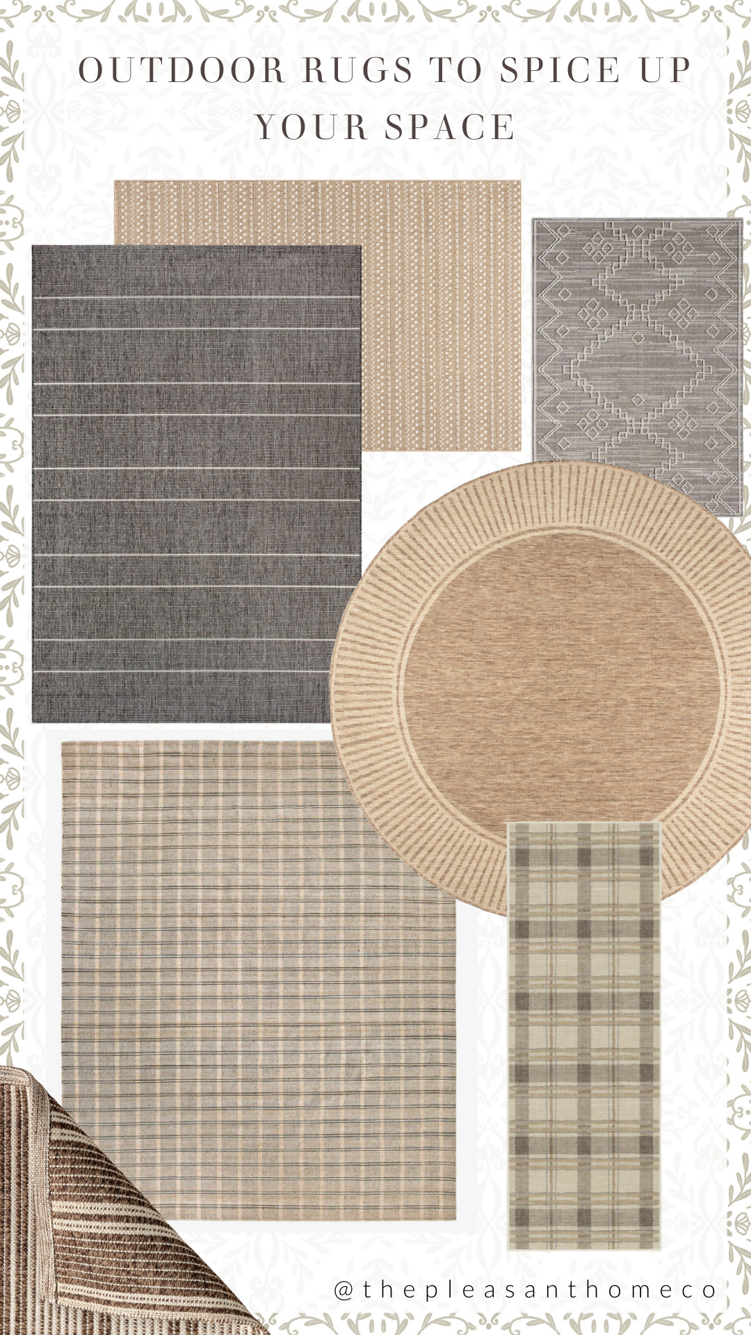 Outdoor Rugs 

 #LTKSeasonal #LTKHome