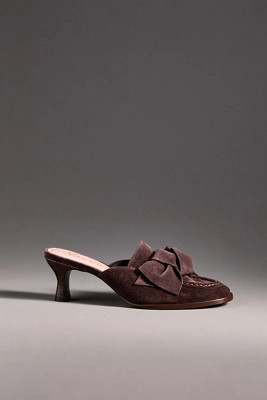 Vicenza Kitten-Heel Loafer Mules | Anthropologie (US)