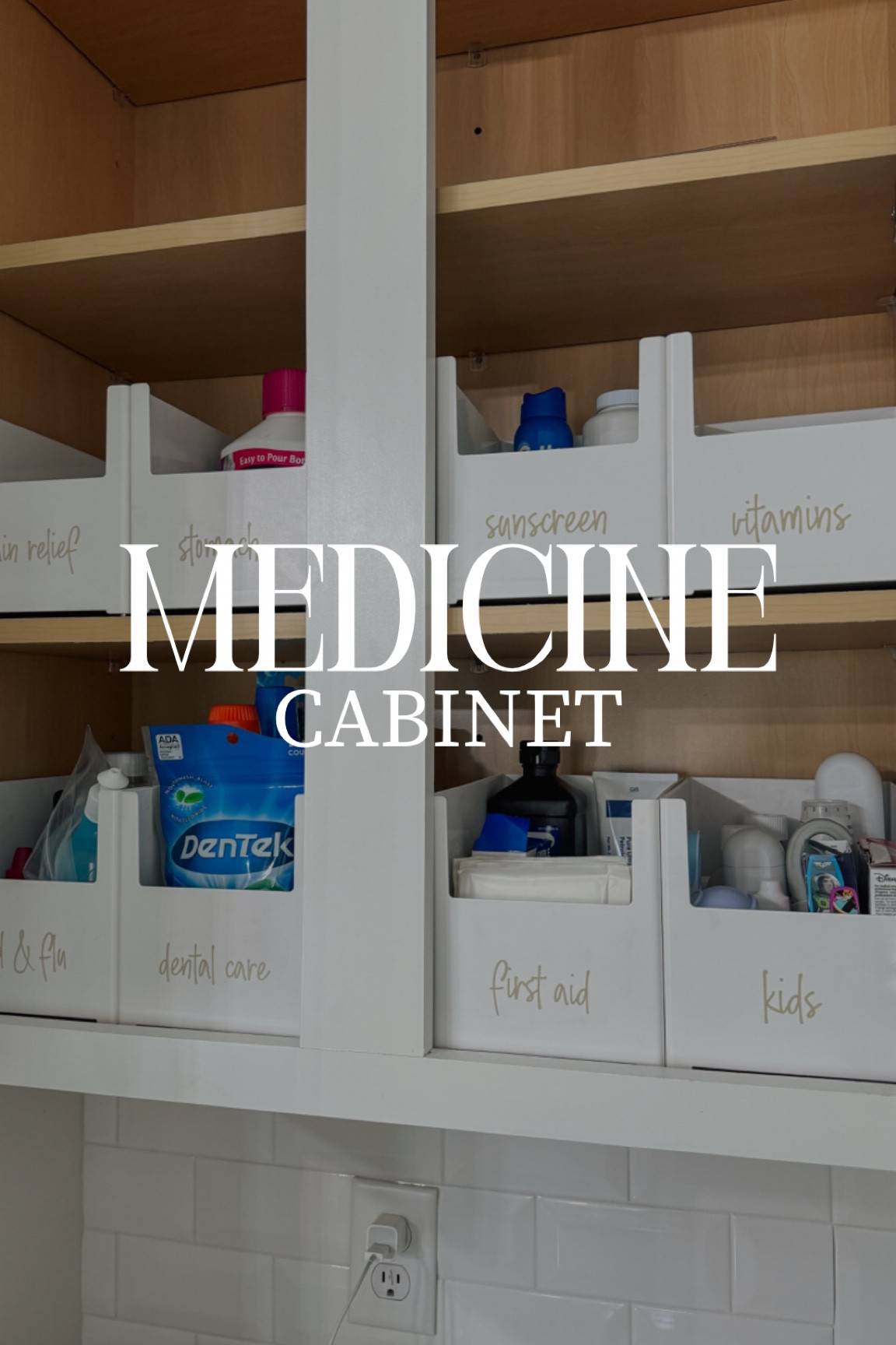 Medicine Cabinet Organization 

#LTKhome #LTKfindsunder50