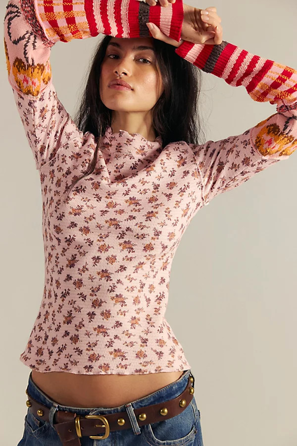 We The Free Bold Bowery Cuff at Free People in Cherry Blossom Combo, Size: XS | Free People (UK)