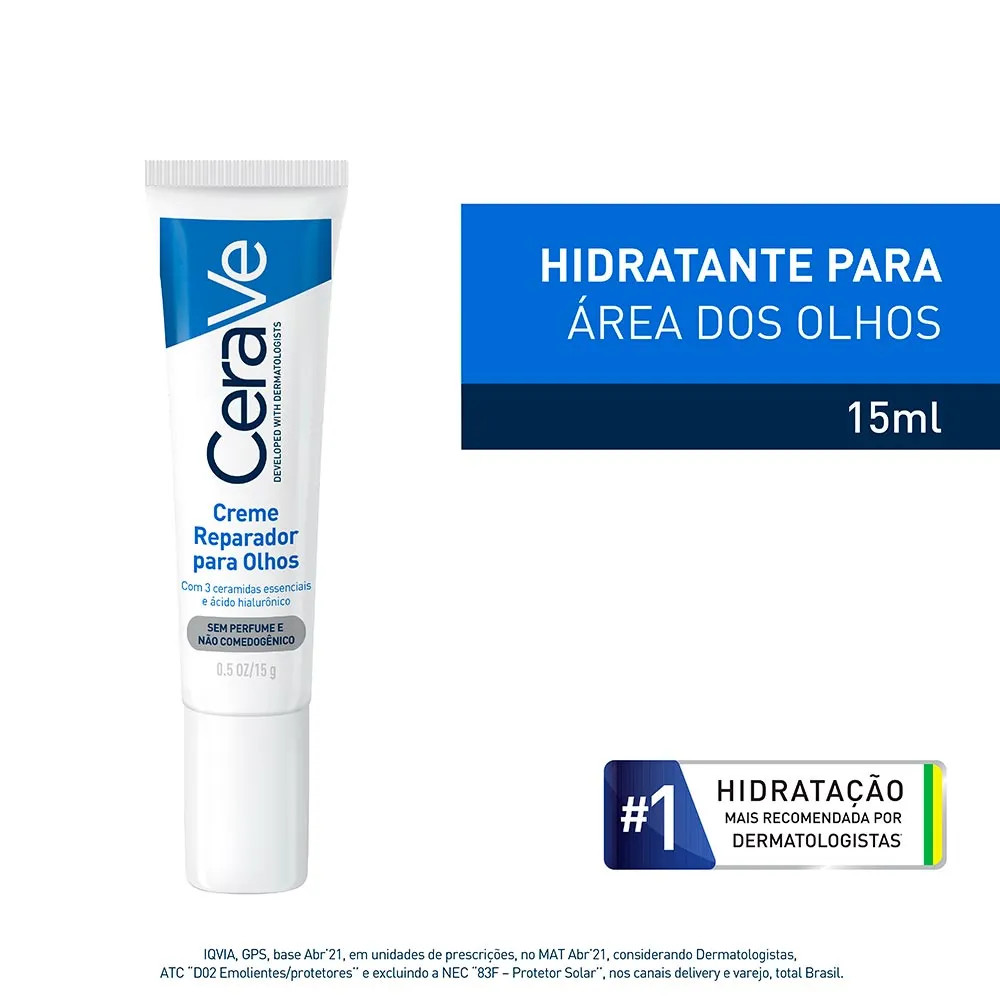 Creme Reparador CeraVe Para Olhos 15g | Drogaria Sao Paulo (BR)