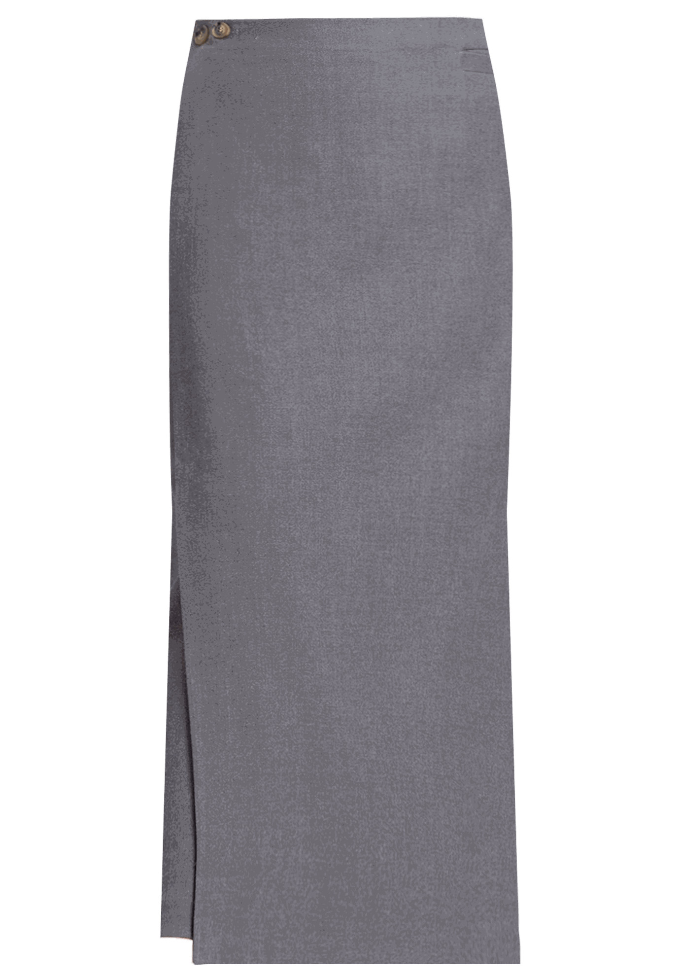 Maxi Structured Wrap Skirt | Eloquii