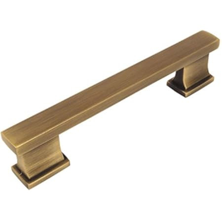 10 Pack - Cosmas 702-5BAB Brushed Antique Brass Contemporary Cabinet Hardware Handle Pull - 5" Inch  | Amazon (US)