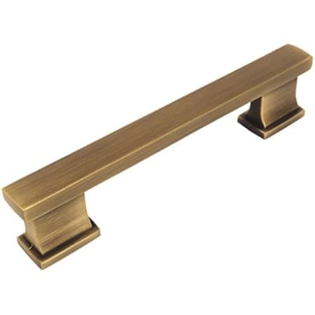10 Pack - Cosmas 702-5BAB Brushed Antique Brass Contemporary Cabinet Hardware Handle Pull - 5" Inch  | Amazon (US)