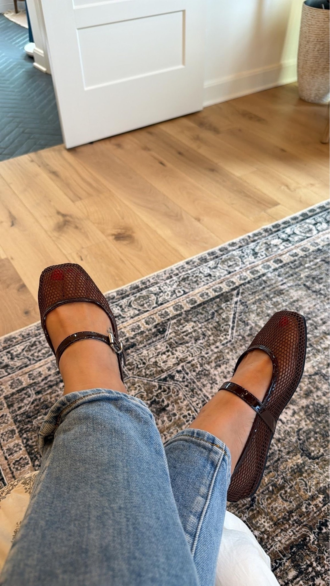 These mesh Mary Jane flats are SUCH a cute find! 🤎 Trendy, comfortable and an easy way to elevate jeans, dresses or your favorite fall pants. I’m loving this style for transitioning into fall!
#LTKStyle #FallShoes #MaryJaneFlats #ShoeFinds #FallFashion #EverydayStyle #TrendingNow