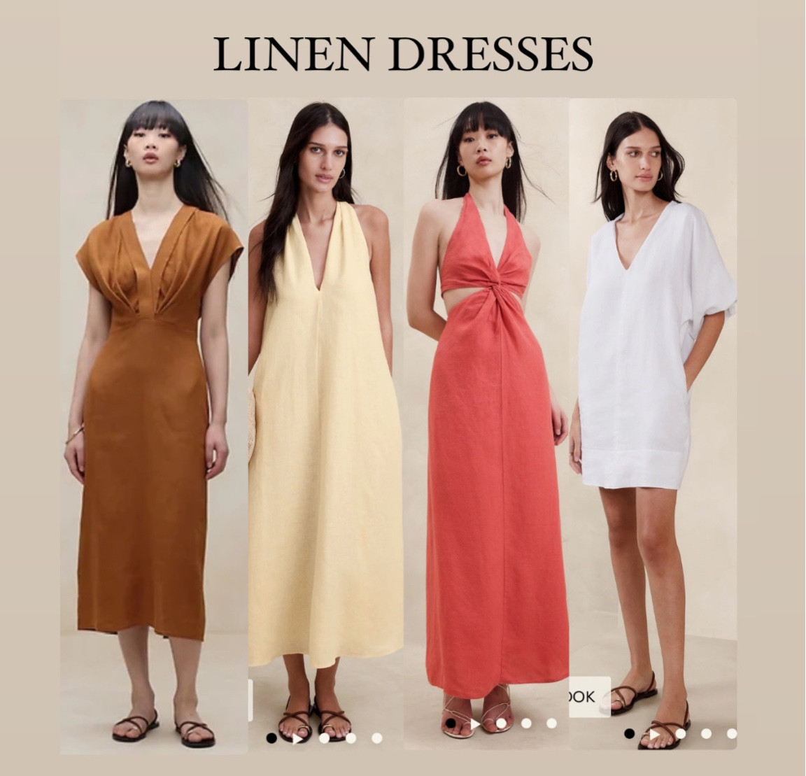 Linen dresses are a must in your closet this spring/ summer 

#LTKstyletip #LTKSeasonal
