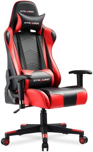 GTRACING Gaming Chair Racing Office Computer Ergonomic Video Game Chair Backrest and Seat Height ... | Amazon (US)