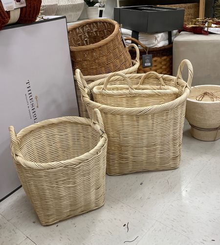 Cute new storage baskets at target from studio McGee! Available online 12/26

#LTKunder50 #LTKhome