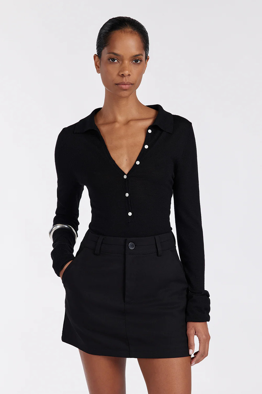 DYLAN BLACK SKORT | DISSH