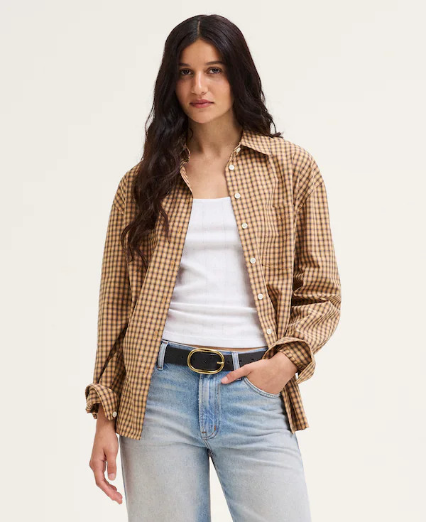 The Easy Shirt in Poplin | Madewell