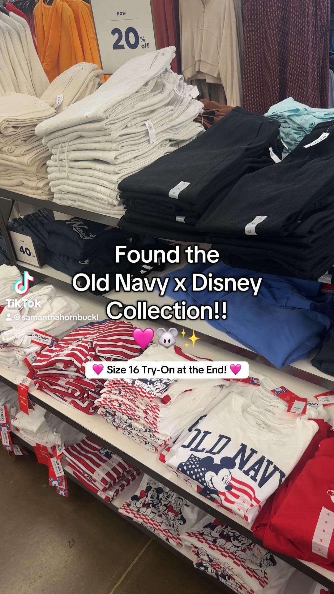 Old navy x Disney 🩷🐭✨ 

#LTKPlusSize #LTKSummerEdit #LTKSeasonal