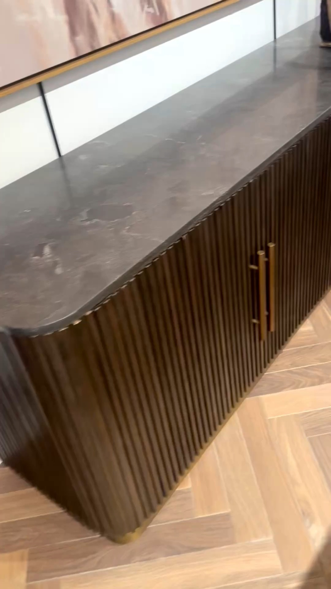 Sleek, sculptural, and quietly statement-making.

This reeded cabinet from Arhaus is one of those pieces that instantly elevates a space—
the fluted texture adds depth, the brass hardware brings in that polished warmth, and the marble top finishes it with a refined, grounded feel.

It’s the kind of piece that works anywhere:
– entry
– behind the sofa
– dining room
– even as a statement storage moment

And right now is a good time to consider it:

25% off $2,500+
30% off $5,000+

If you’ve been thinking about investing in a few larger pieces, this is where it starts to make sense.

#cabinet #sideboard #console #entryway #diningroom #livingroom #storage #marbletop #brasshardware #reeded #fluted #furniturefinds #LTKhome #interiordesign #homedecor

#LTKSaleAlert #LTKFestival #LTKHome