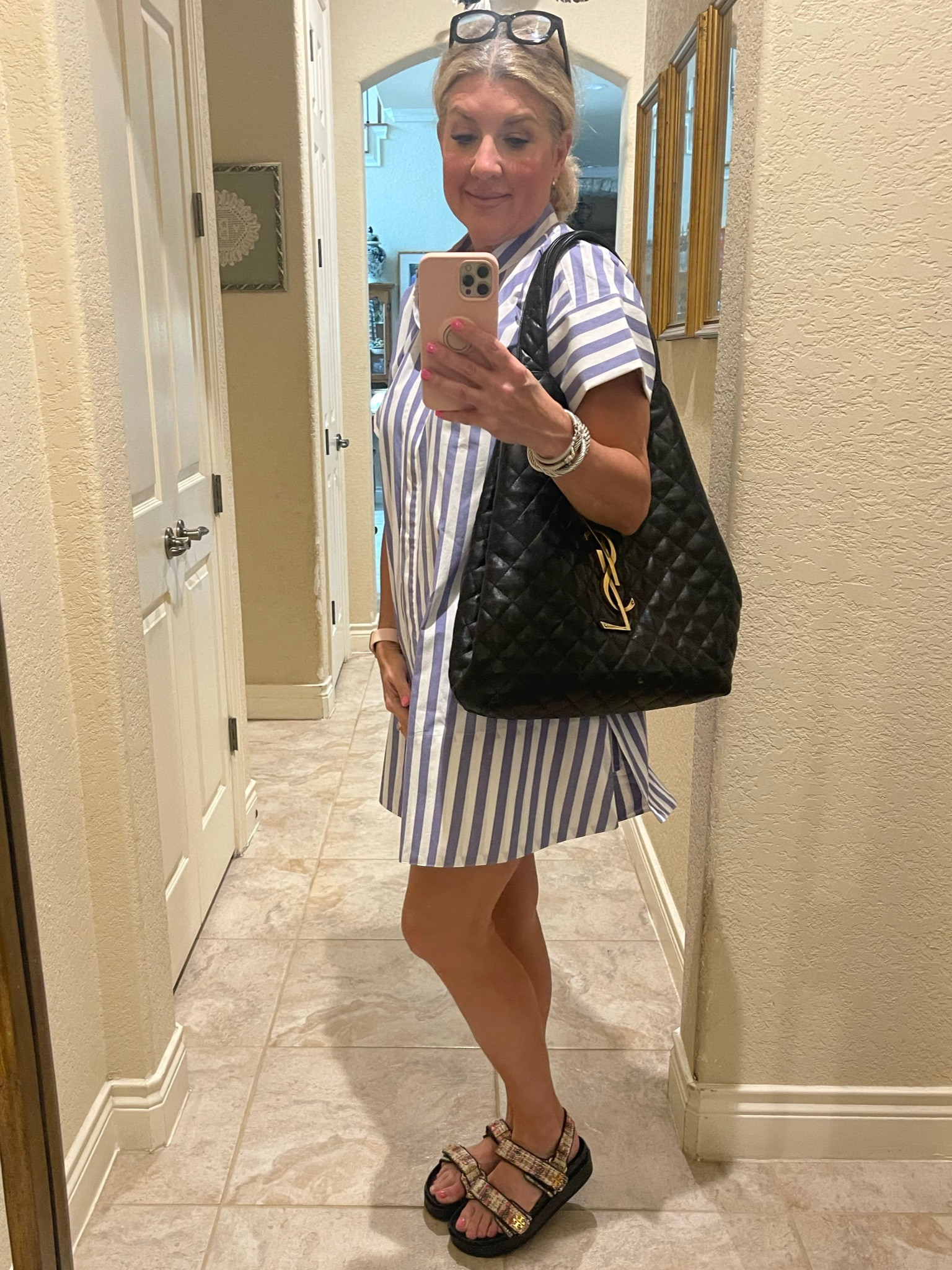 Hair day! Love this tunic dress and TB sport sandals! 

#LTKshoecrush #LTKstyletip #LTKtravel