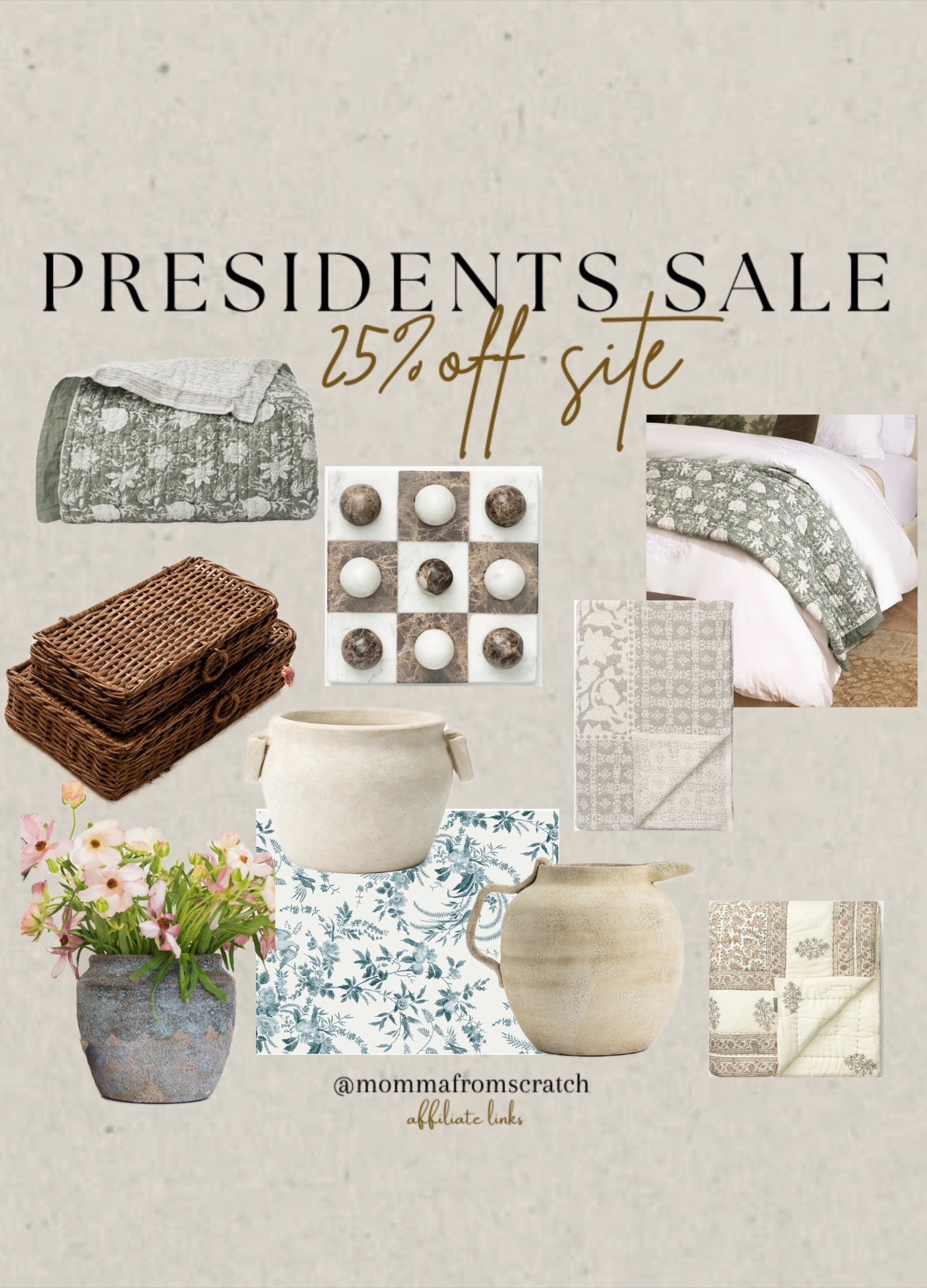 Shop the home sale 25% off site wide for Presidents’ Day sale at McGee and co. Your chance to save on the higher ticket items! Vases, decor, bedding etc 

#LTKSaleAlert #LTKdayinmylife #LTKHome
