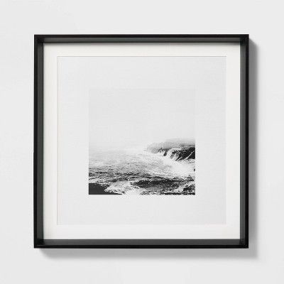 20" x 20" Foggy Shore Framed Wall Art - Threshold™ designed with Studio McGee | Target