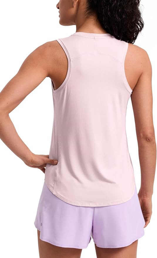 CRZ YOGA Lightweight Racerback Tank Top | Amazon (US)