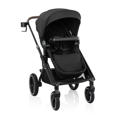 Evenflo Transformer Stroller and Wagon - Pitch Black: Folds for Easy Transport, Modular, EVA Tires | Target