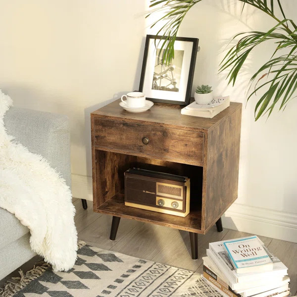 Marone 22.8'' Tall 1 - Drawer Nightstand | Wayfair North America