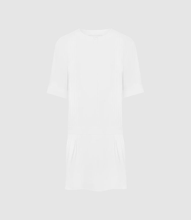 DROP WAIST MINI DRESS | Reiss (Global - Non UK)