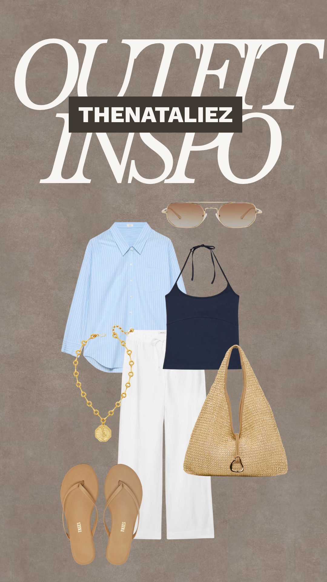 Spring Break outfit with linen pants for the beach and warm weather. 

 #LTKootd #LTKSeasonal #LTKU