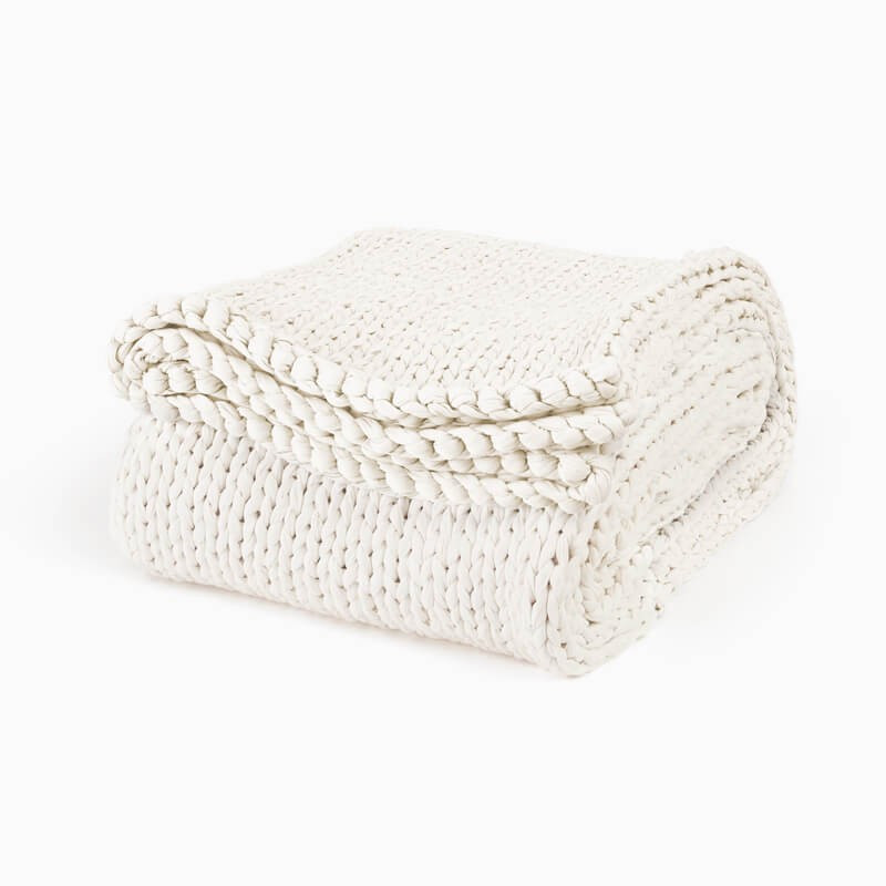 Queen Size Weighted Blanket for Couples to Snuggle - Hugger | Bearaby US