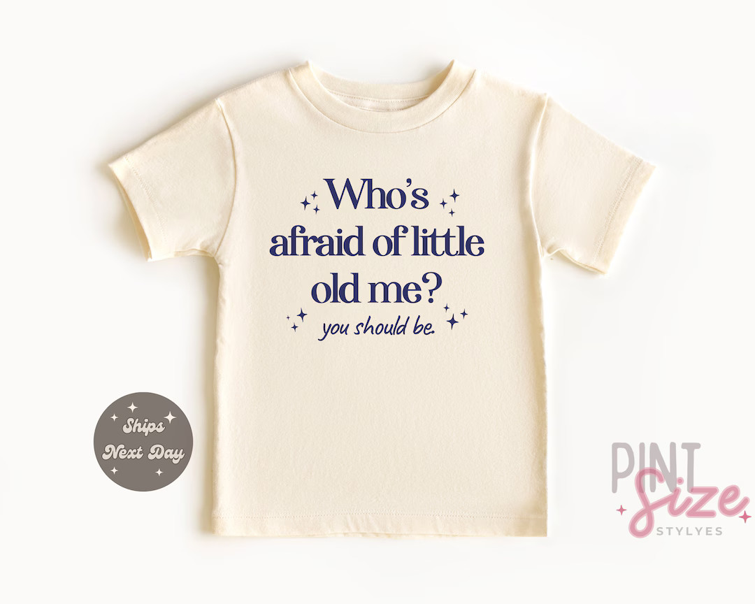 The Tortured Poets Department Who's Afraid of Little Old Me Tee - Etsy | Etsy (US)