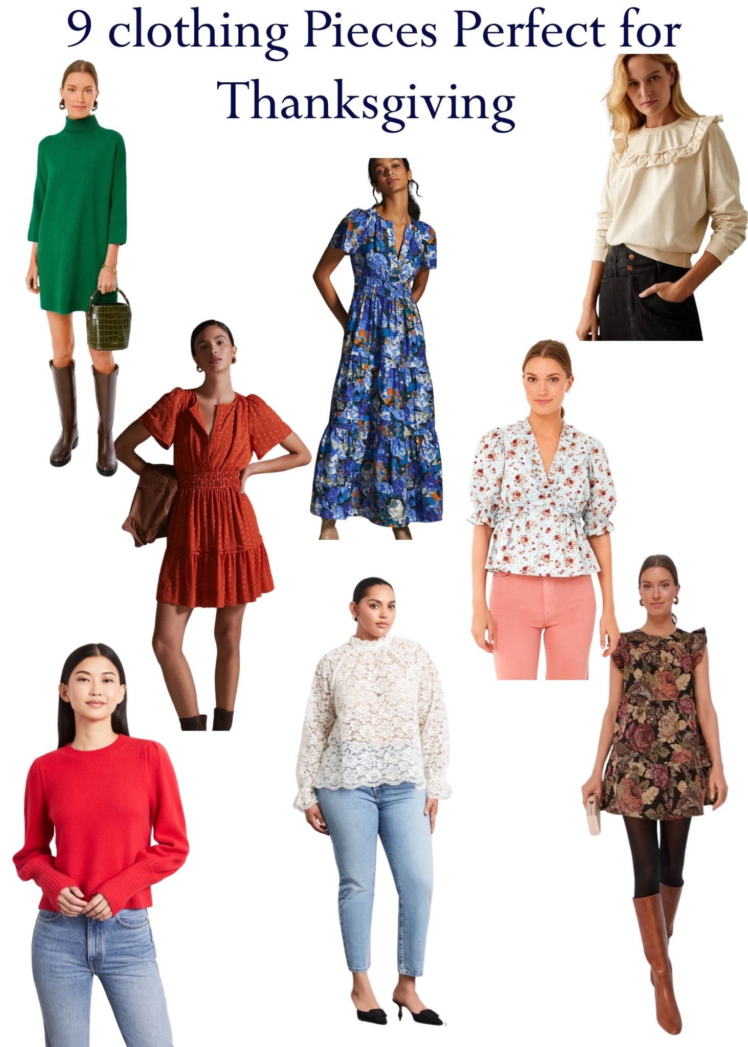 9must have pieces to wear on Thanksgiving!  

#LTKfit #LTKSeasonal #LTKstyletip