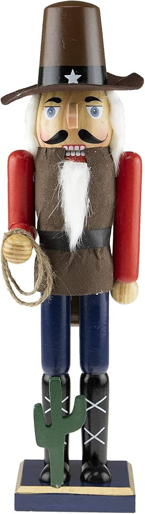 Clever Creations Sheriff 15 Inch Traditional Wooden Nutcracker, Festive Christmas Décor for Shel... | Amazon (US)
