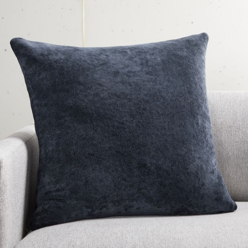 20" Strauss Navy Pillow | CB2 | CB2