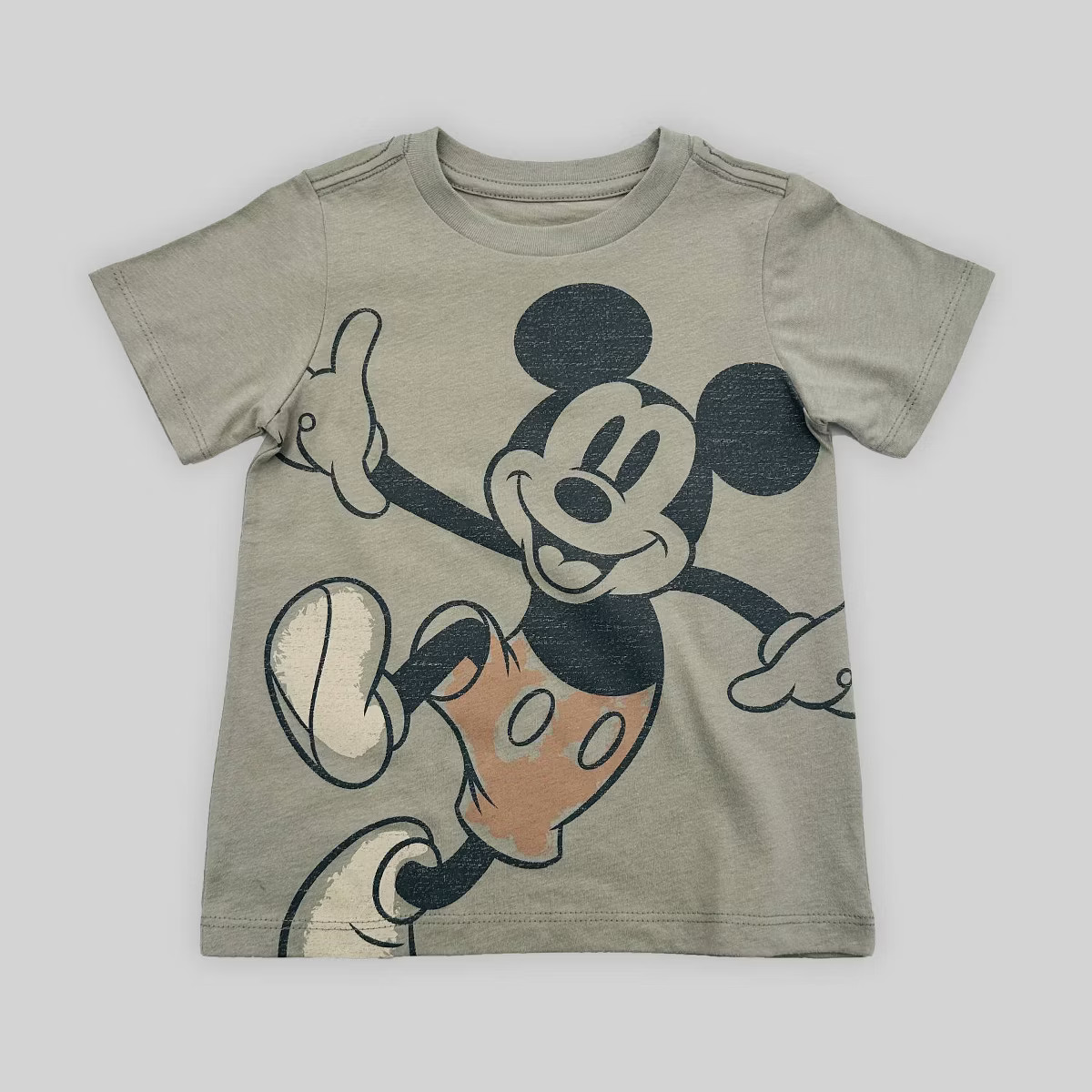 Toddler Boys' Mickey Mouse & Friends Graphic T-Shirt - Brown | Target