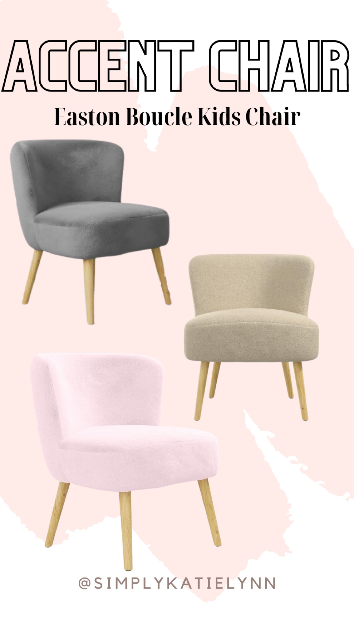 Accent chair. Boucle accent chair. Kids chair. Home finds. Furniture. 

#LTKkids #LTKhome #LTKfamily