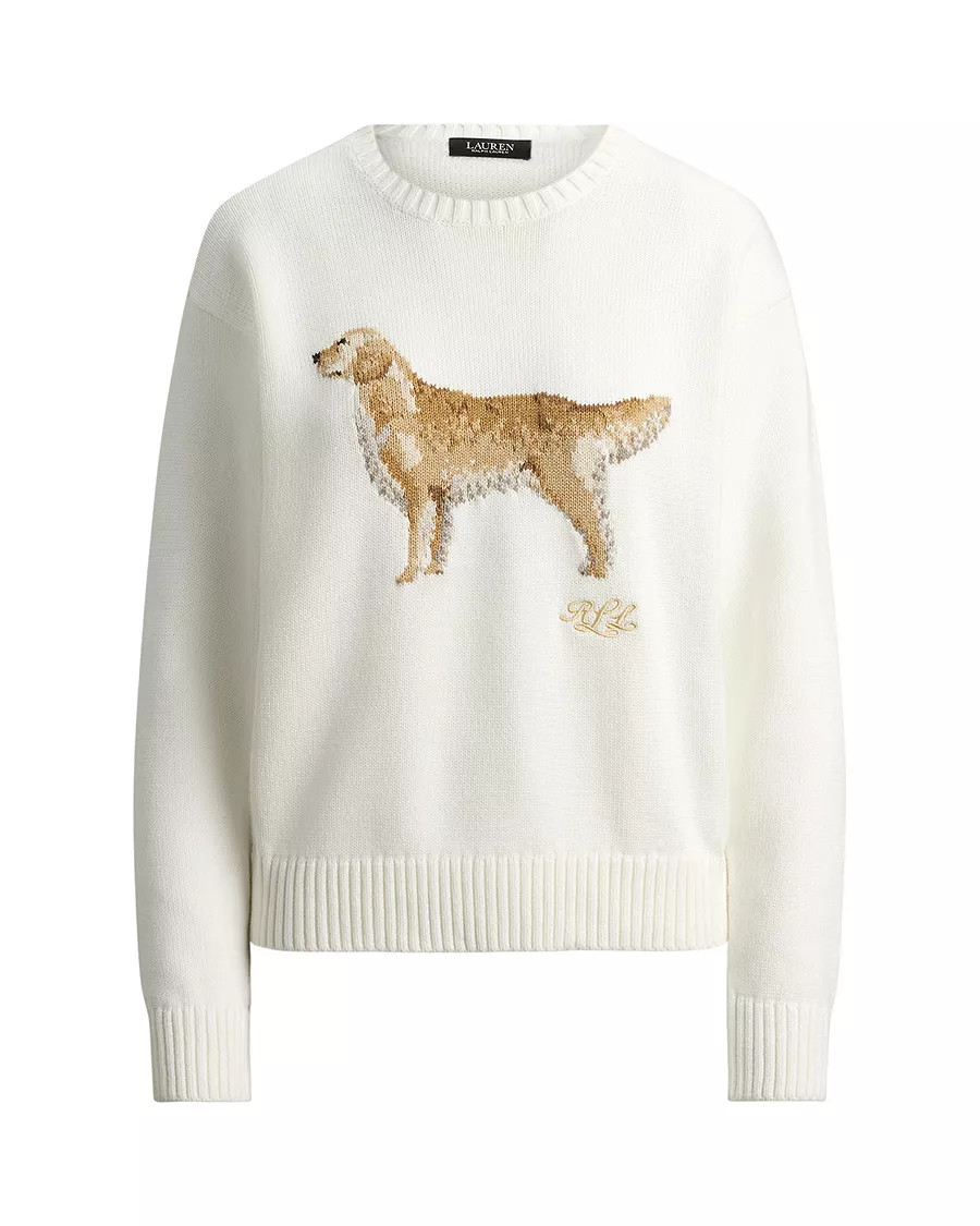 Intarsia Knit Golden Retriever Sweater | Bloomingdale's (US)