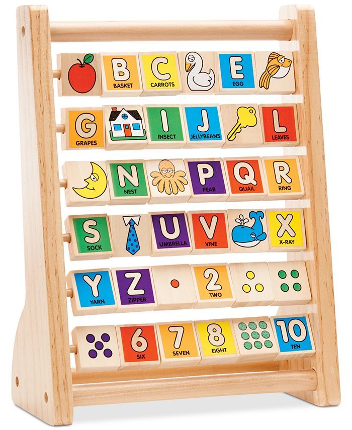 Melissa and Doug Kids' Alphabet Abacus & Reviews - All Toys - Home - Macy's | Macys (US)