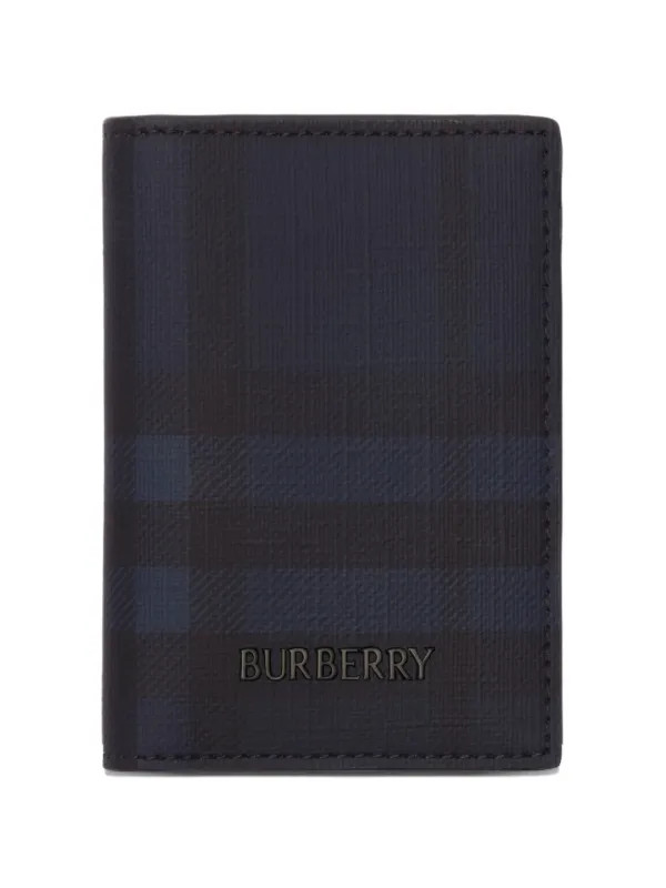 City Check folding card case | Farfetch Global