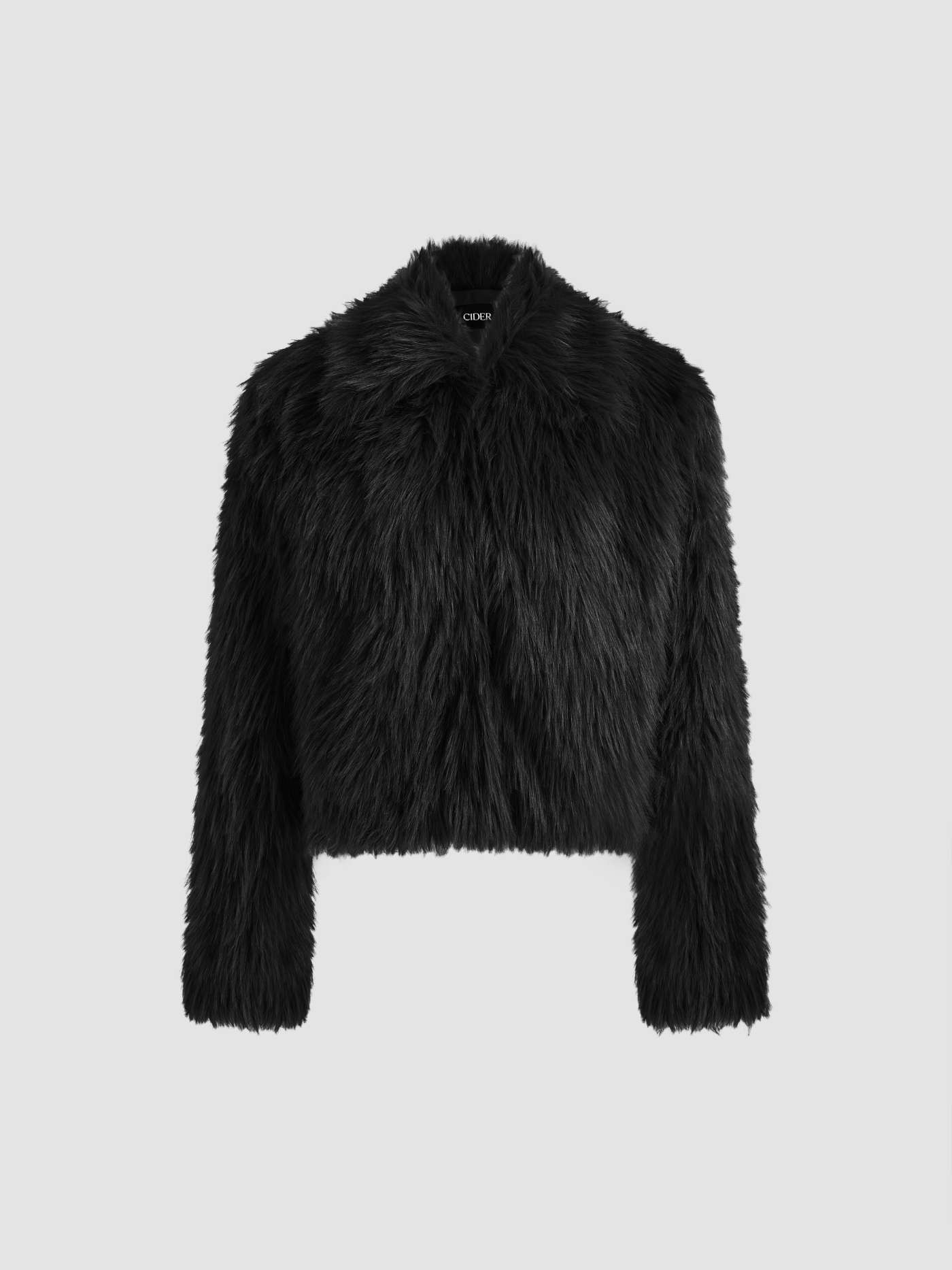 Fuzzy Faux Fur Jacket | Cider