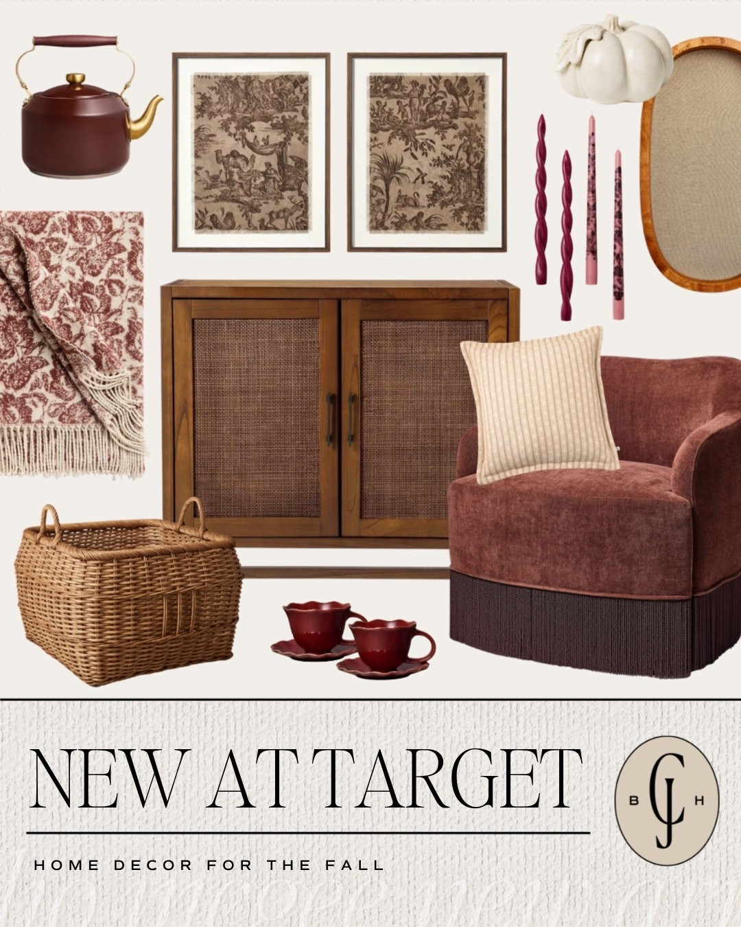 Add these gorgeous colors and textures to your home this fall. All from @Target

#LTKfall

#LTKHome
