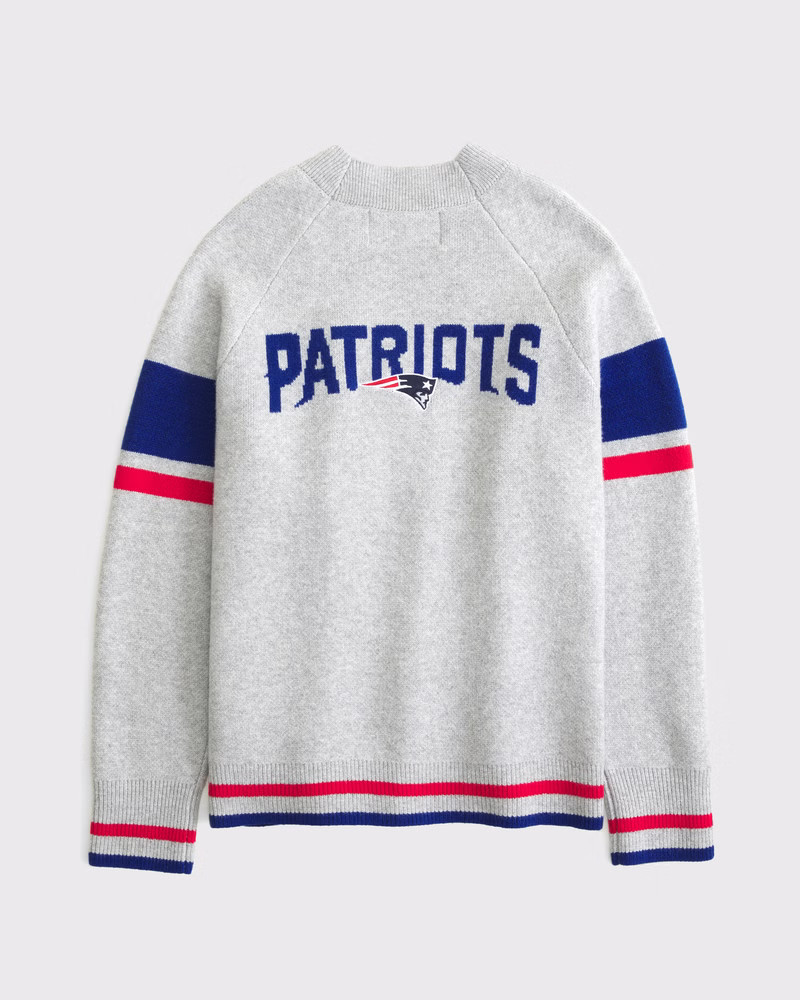 New England Patriots LuxeLoft Cardigan | Abercrombie & Fitch (US)