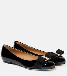 Varina patent leather ballet flats | Mytheresa (UK)