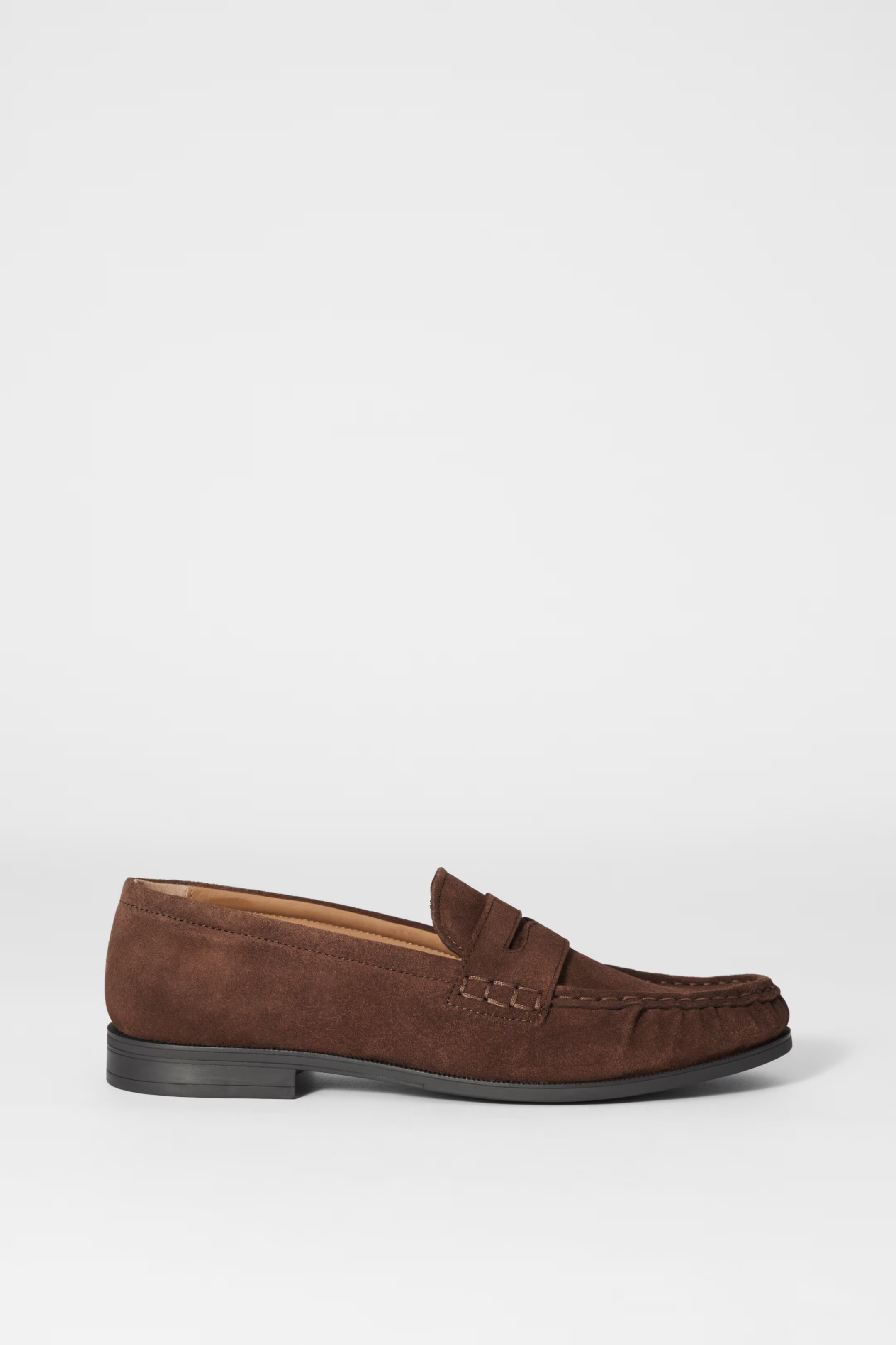 Mocassins en daim - Marron Clair - FEMME | H&M FR | H&M (FR, IT, ES, PT, BE)