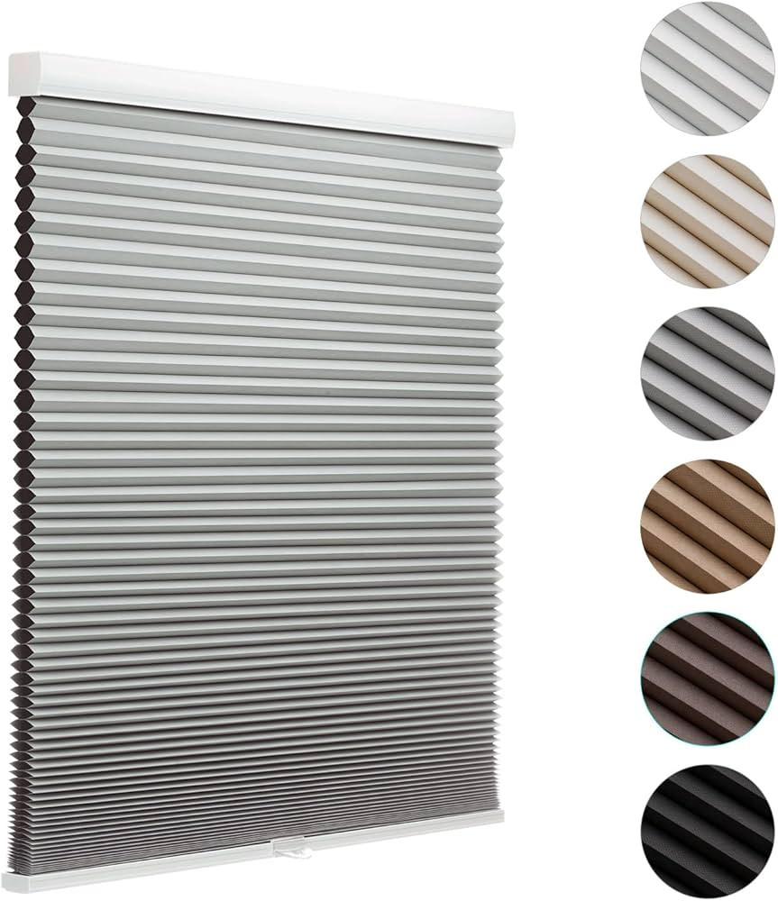 MYshade Blackout Cordless Cellular Shades Honeycomb Shades for Indoor Windows Room Darkening Blin... | Amazon (US)