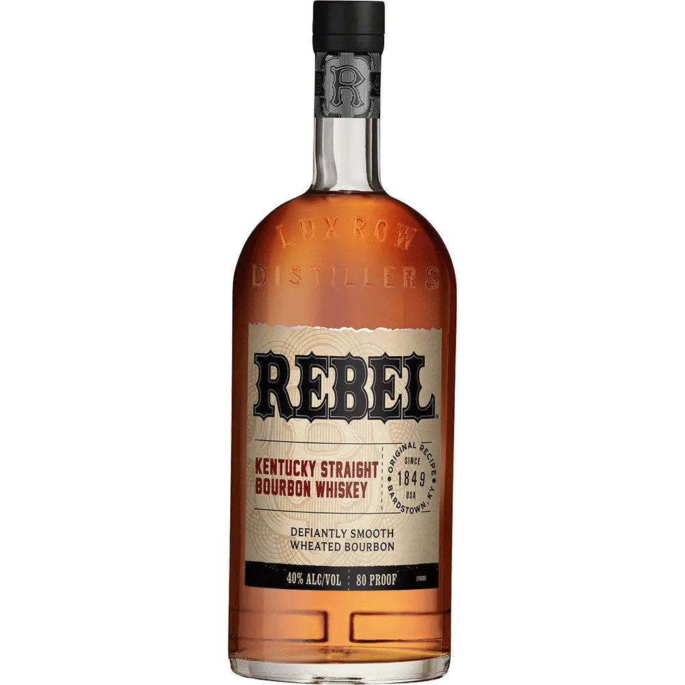 Rebel Kentucky Straight Bourbon Whiskey 80 Proof | Total Wine