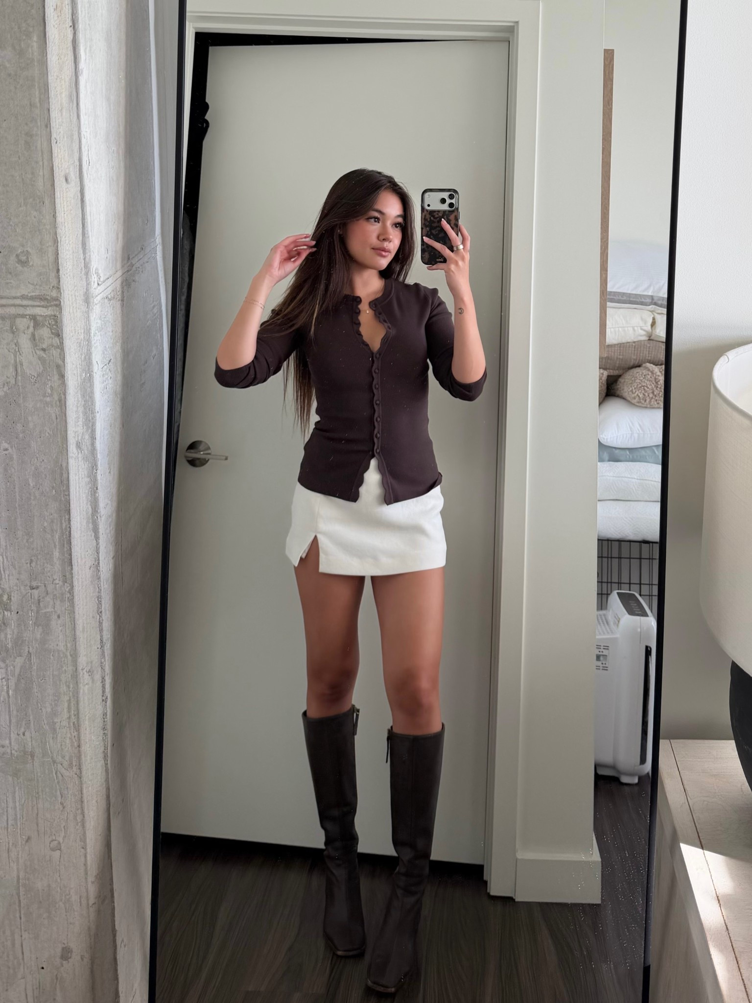 Cardigan: US 2
Skort: US 2