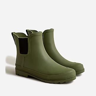 Short lug-sole rain boots | J.Crew US