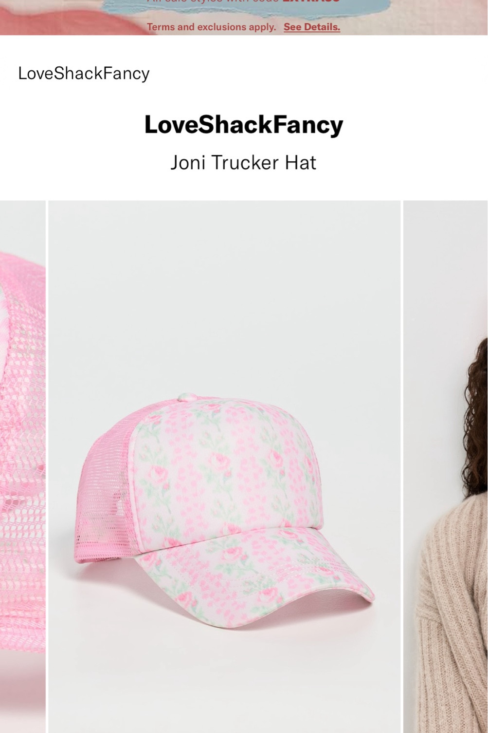 Just found this adorable trucker hat on sale with and Extra30 perfect off using the code Extra30 

#LTKSaleAlert #LTKValentine #LTKmomlife
