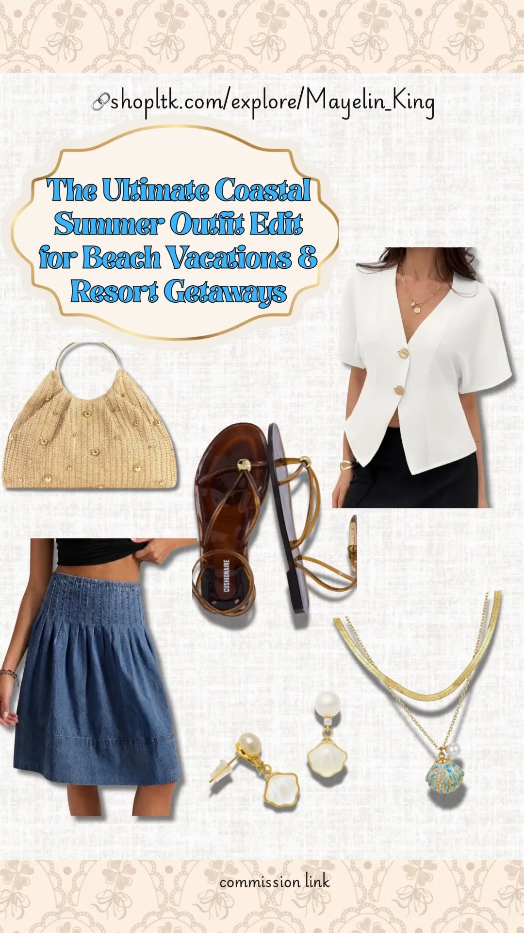 summer outfits
The Ultimate Coastal Summer Outfit Edit for Beach Vacations & Resort Getaways


#VacationWardrobe #CoastalAesthetic #OldMoneyStyle #ResortFashion #SummerStyle #BeachVacationOutfits #FashionFinds #WarmWeatherStyle #SeasideStyle

#LTKootd #LTKgrwm #LTKSeasonal