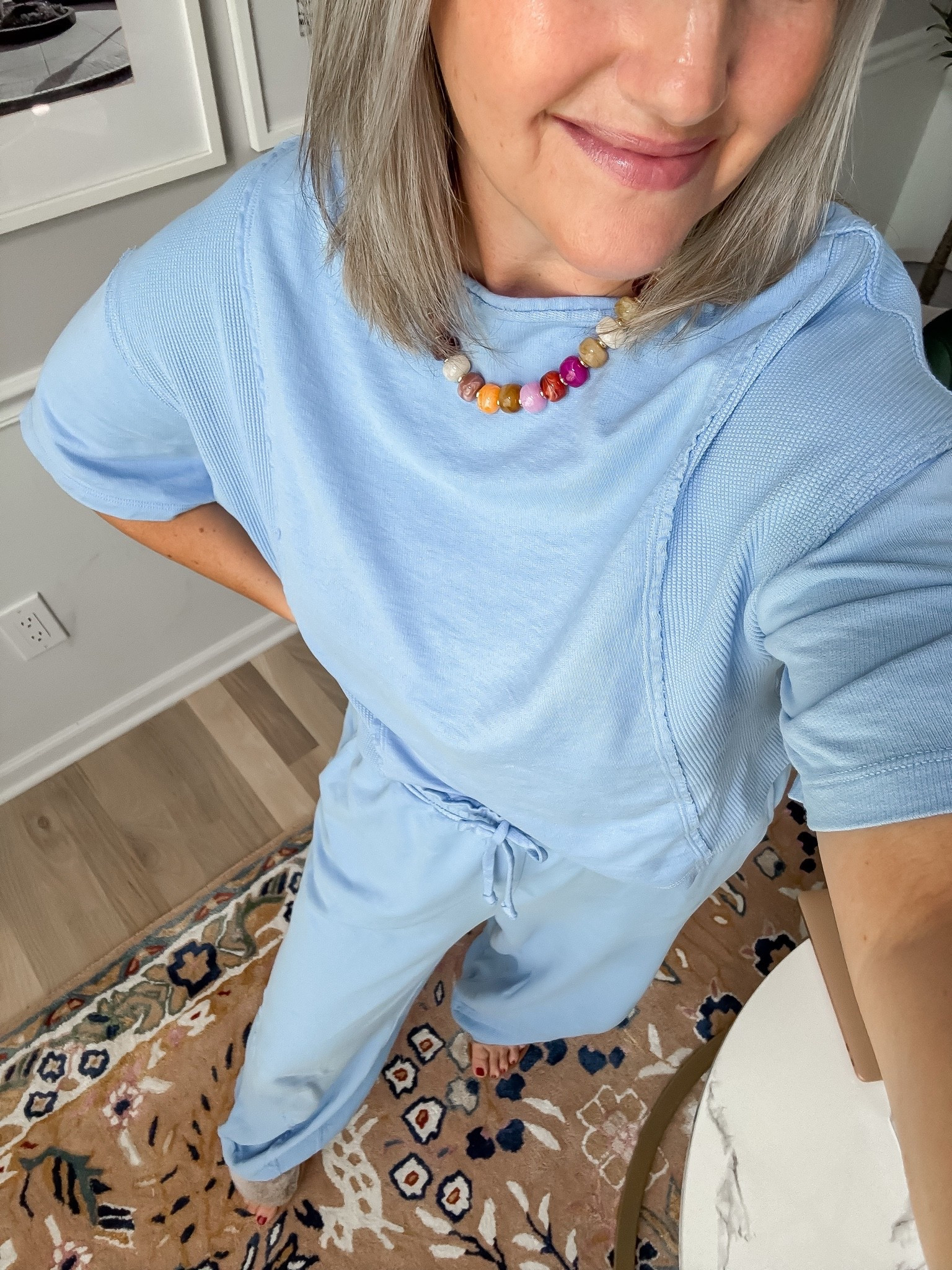 The comfiest aerie set for working from home! I’m in size small in this set, runs oversized

#LTKootd #LTKOver40 #LTKSaleAlert