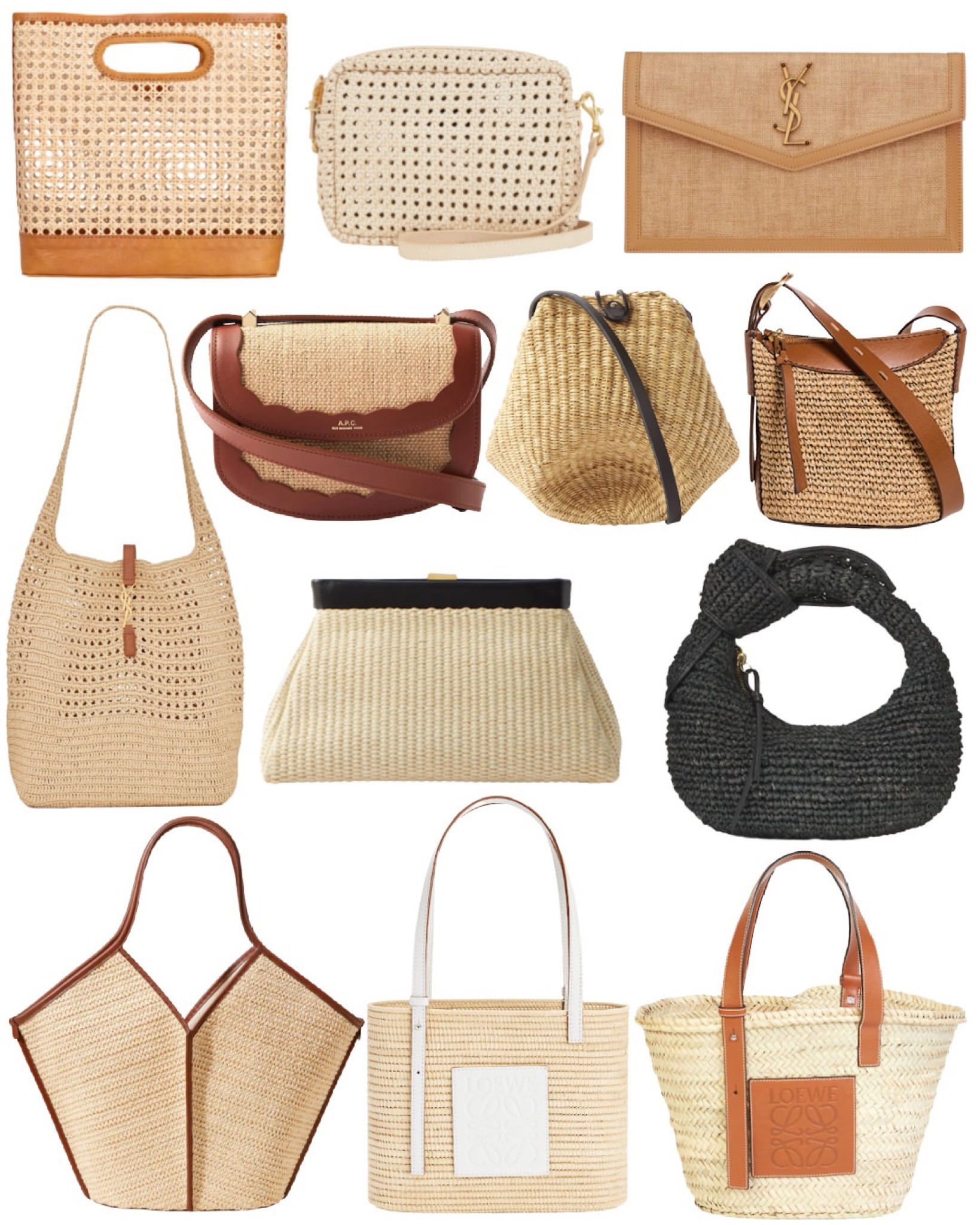 Chic straw bags for warmer weather, from everyday totes to hands-free crossbody bags and clutch bags for summer events. 👜 More on NatalieYerger.com today!

#LTKstyletip #LTKSeasonal #LTKtravel