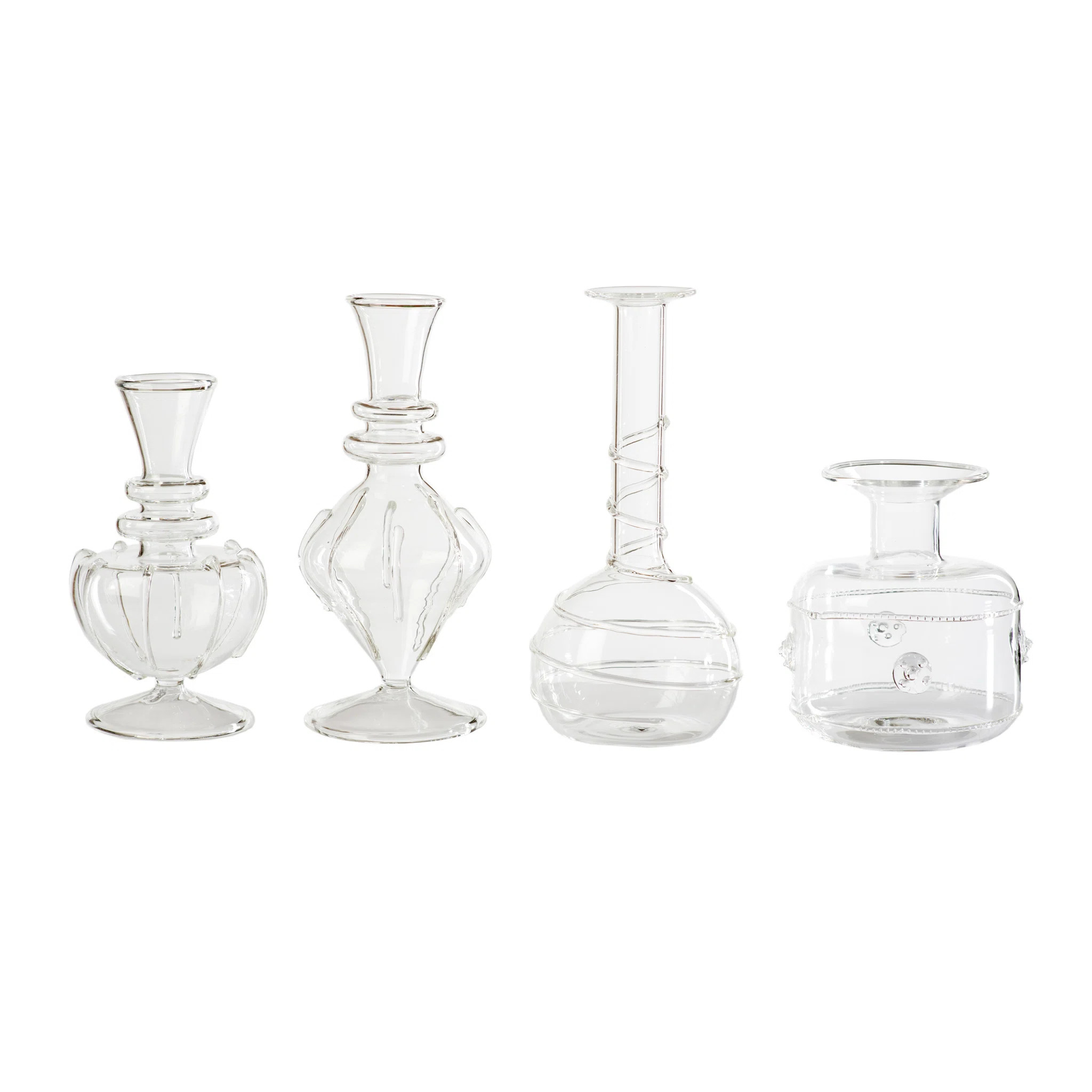 Handmade Glass Table Vase (Set of 4) | Wayfair North America