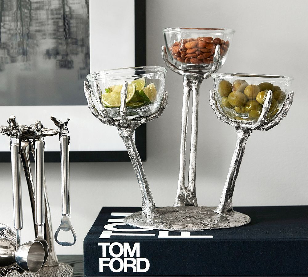 Skeleton Triple Condiment Server | Pottery Barn (US)